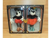 mickey and minnie collectible plush