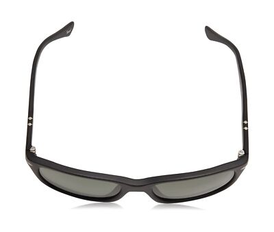Pre-owned Persol Po3048s Rectangular Sunglasses Black/green Polarized 58 Millimeters In Gray