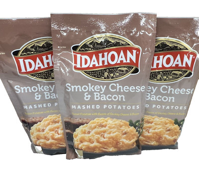 Idahoan Smokey Cheese & Bacon Instant Mashed Potatoes 4 oz