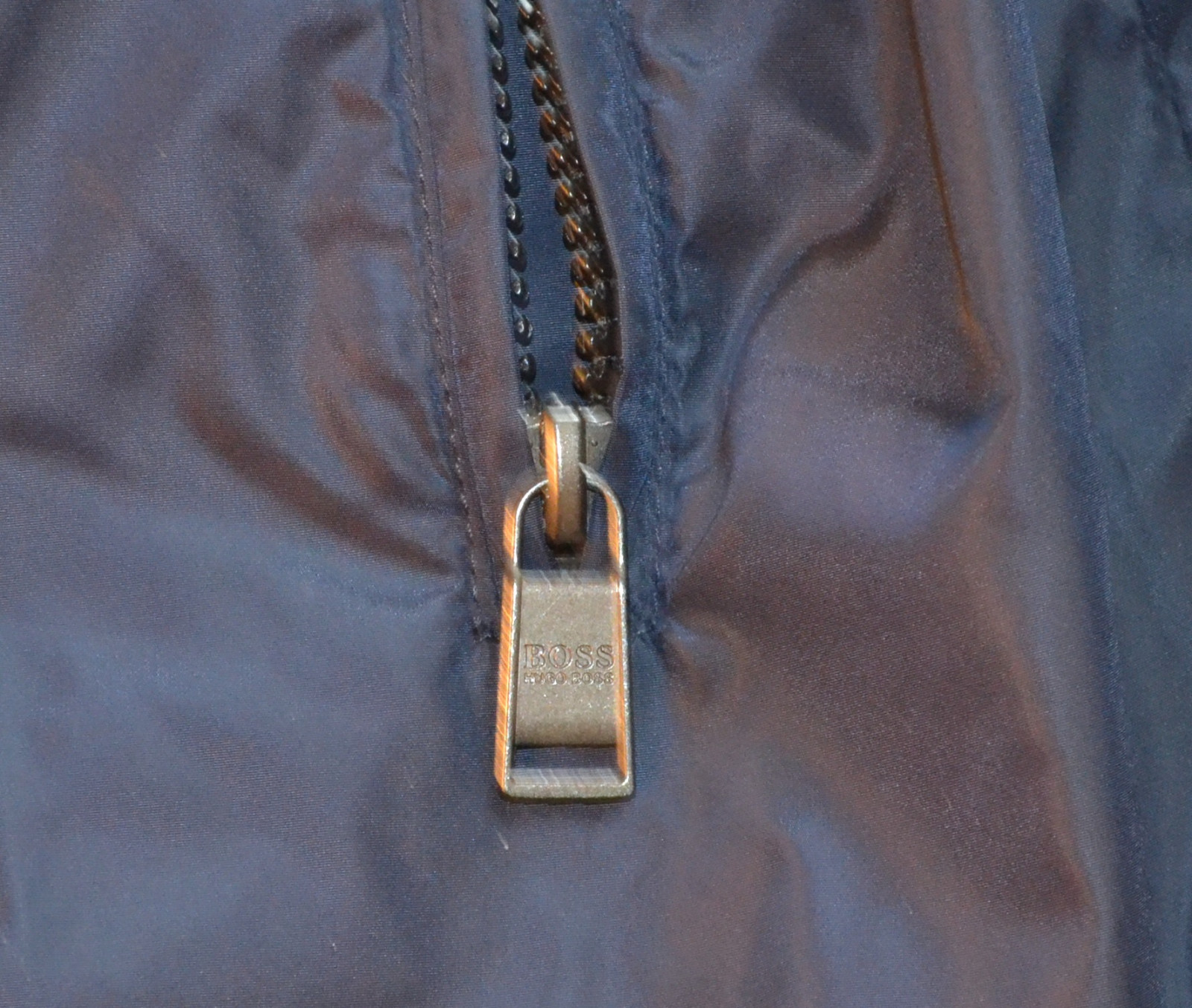 Pre-owned Hugo Boss Black Label By  Water-repellent Windbreaker Jacket In Blue