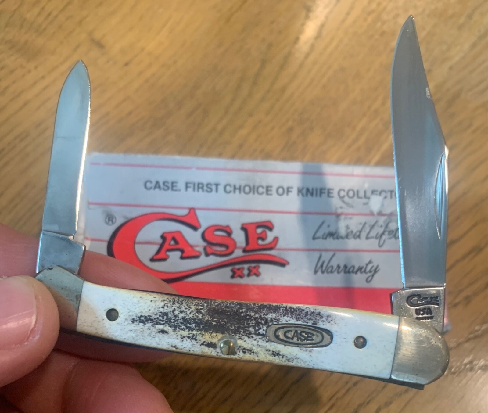 CASE STAG MINI COPPERHEAD KNIFE # 52109X SS NEVER USED IN BOX D6