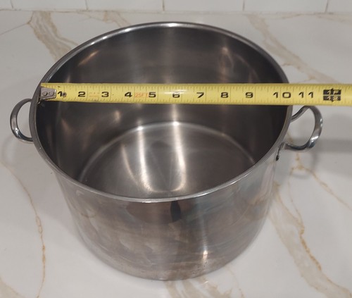 Letang & Remy Stock Pot Steamer & Lid, Stainless Copper Core, France cookware