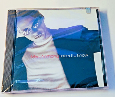 Genuine Factory Sealed I Need to Know by Marc Anthony on CD Single