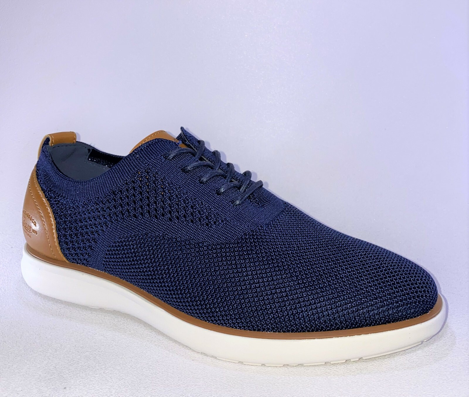 

Мужские повседневные модельные туфли GH Bass - Co. CONNOR Navy/Tan Knit 713397-72U
