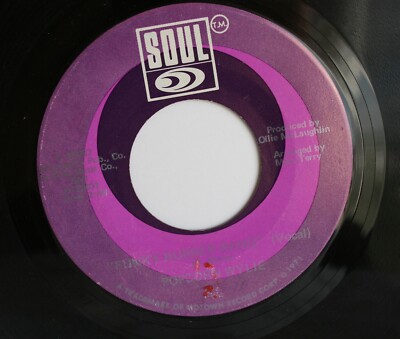 POPCORN WYLIE Soul Funk 45rpm Funky Rubber Band Vocal b/w Instrumental HEAR