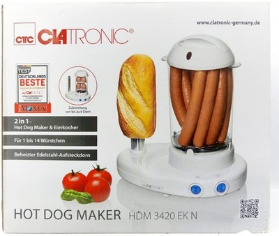 Clatronic HDM 3420 EK N Hot Dog Maker