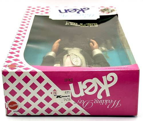 Vintage 1990 Wedding Day Ken Doll Best Man Mattel Barbie #9609 New In Box