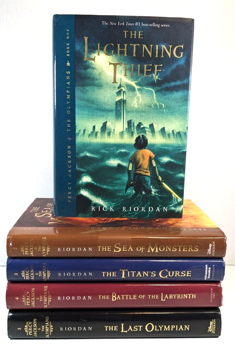 Complete Set PERCY JACKSON and THE OLYMPIANS by Rick Riordan Complete Set PERCY JACKSON and THE OLYMPIANS by Rick Riordan