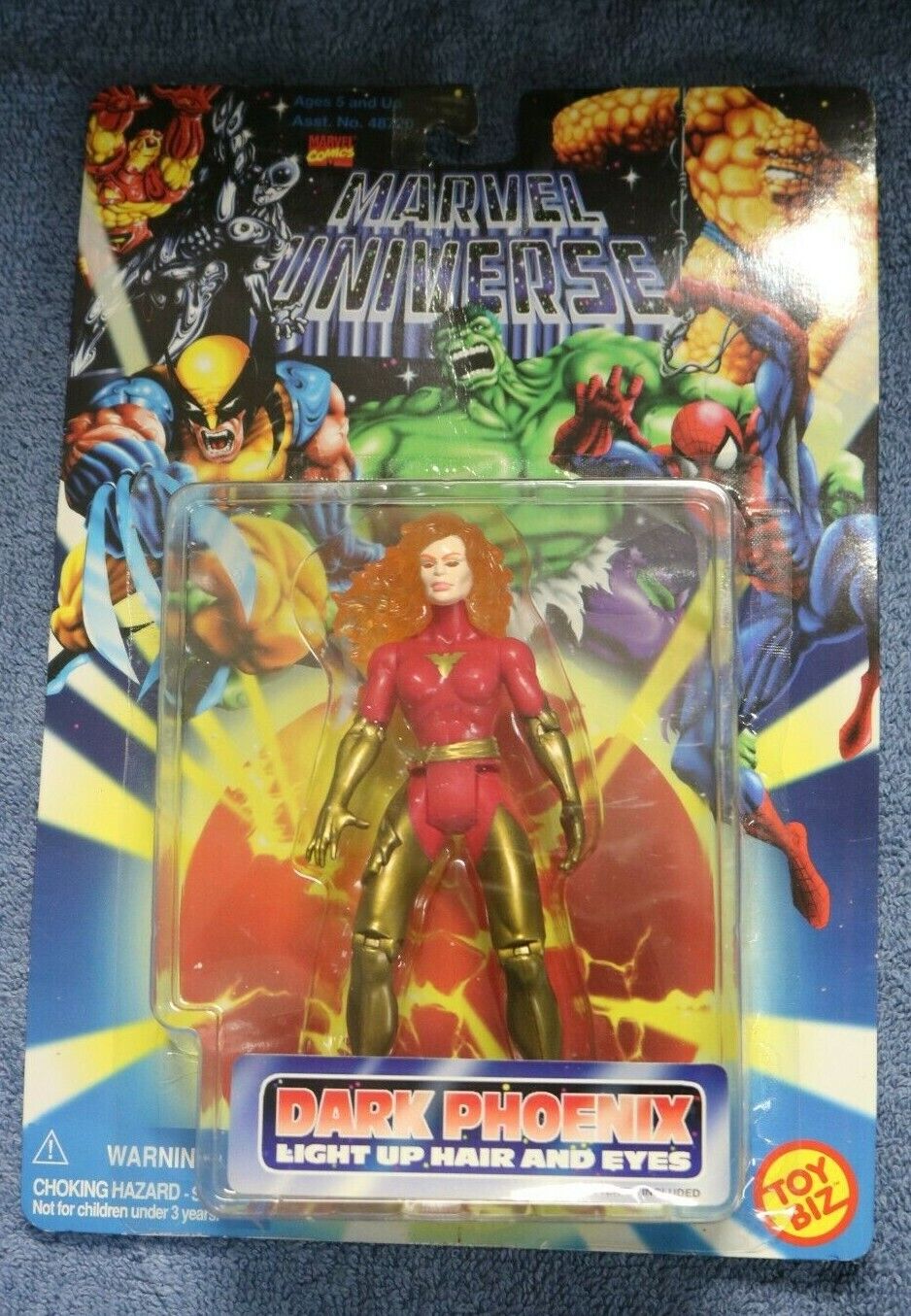 Marvel Universe: Dark Phoenix with Light Up Hair Action by Marvel Universe: Dark Phoenix with Light Up Hair Action by