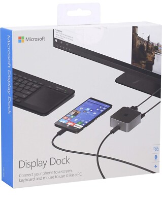 Microsoft Display Dock 1 display dock 1 usb-c cable 1 quick guide 1 power supply
