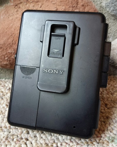 Vintage Sony WM-A12 Walkman 80s Cassette Tape Player With Clip Tested Working