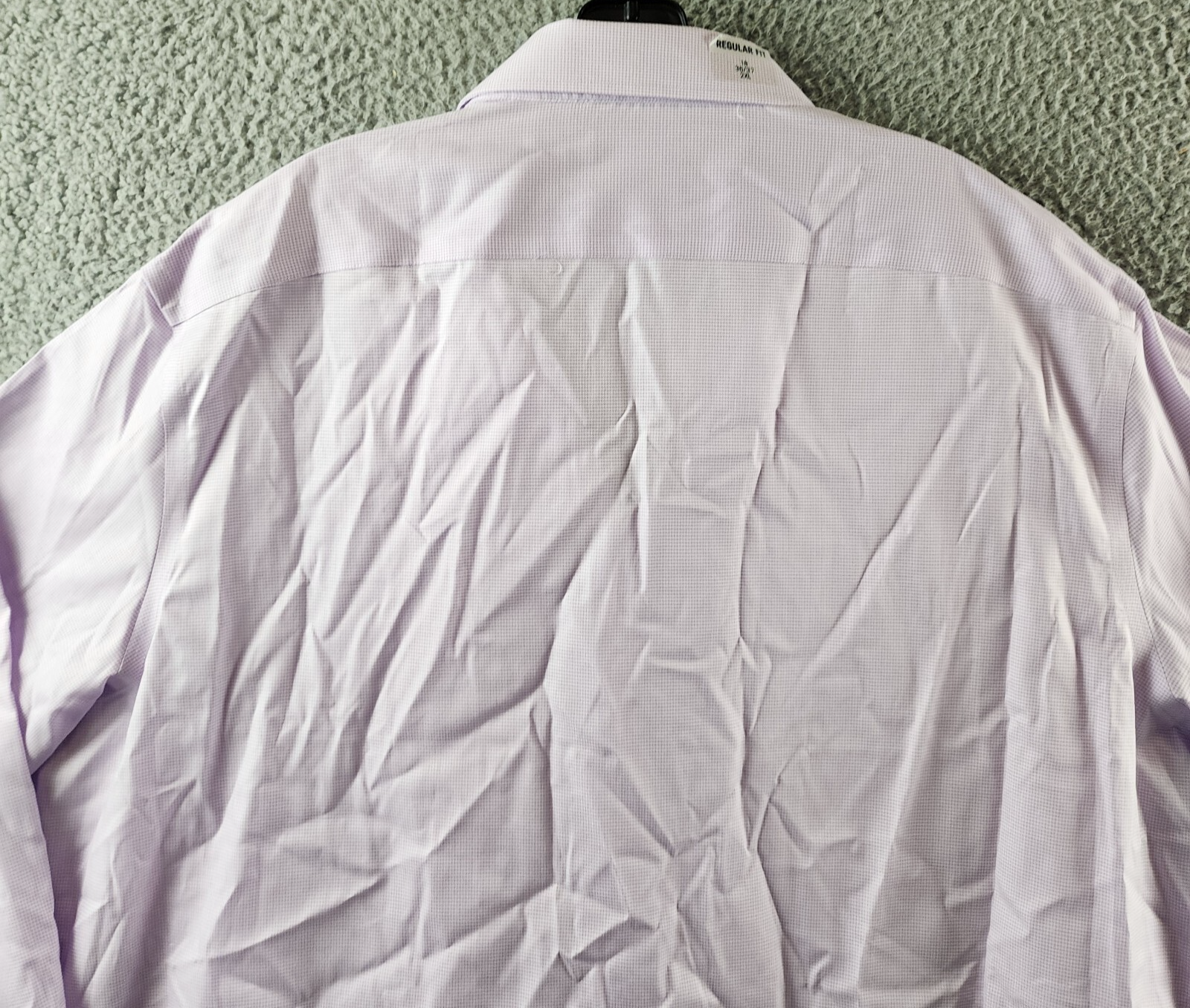 Michael Kors Ultra Wrinkle Free Dress Shirt Men's 2XL 18 36-37 Lilac - Picture 14 of 15