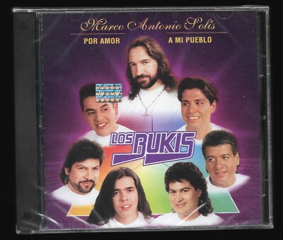 ''Por Amor a Mi Pueblo'' - Marco Antonio Solís Y Los Bukis CD 2002 NUEVO Y SELLADO