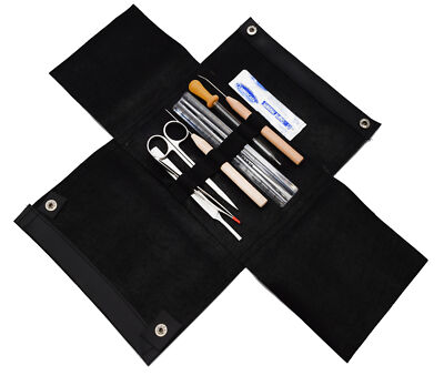 7 Pcs Economy Dissection Set - Stainless Steel - Leather Case - Eisco Labs