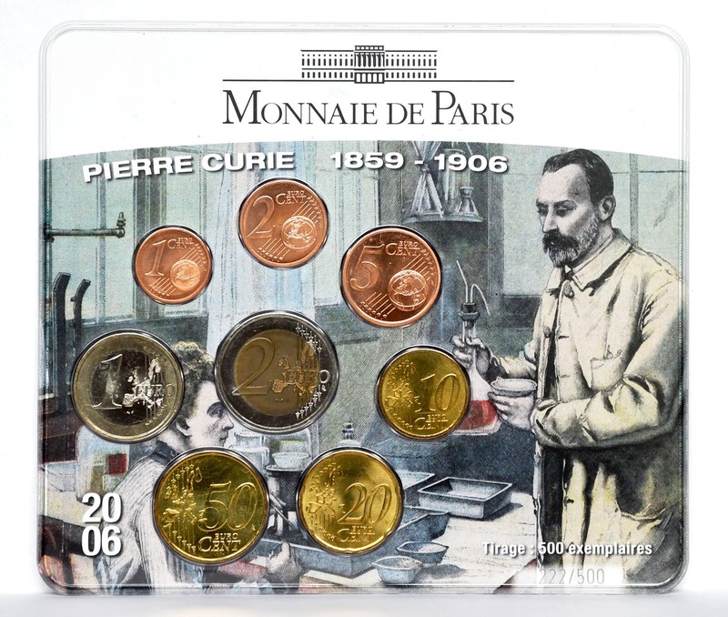 Mini-Set Pierre Curie 1859-1906   Brillant Universel Ã©DitÃ© Ã  499 Exemplaires