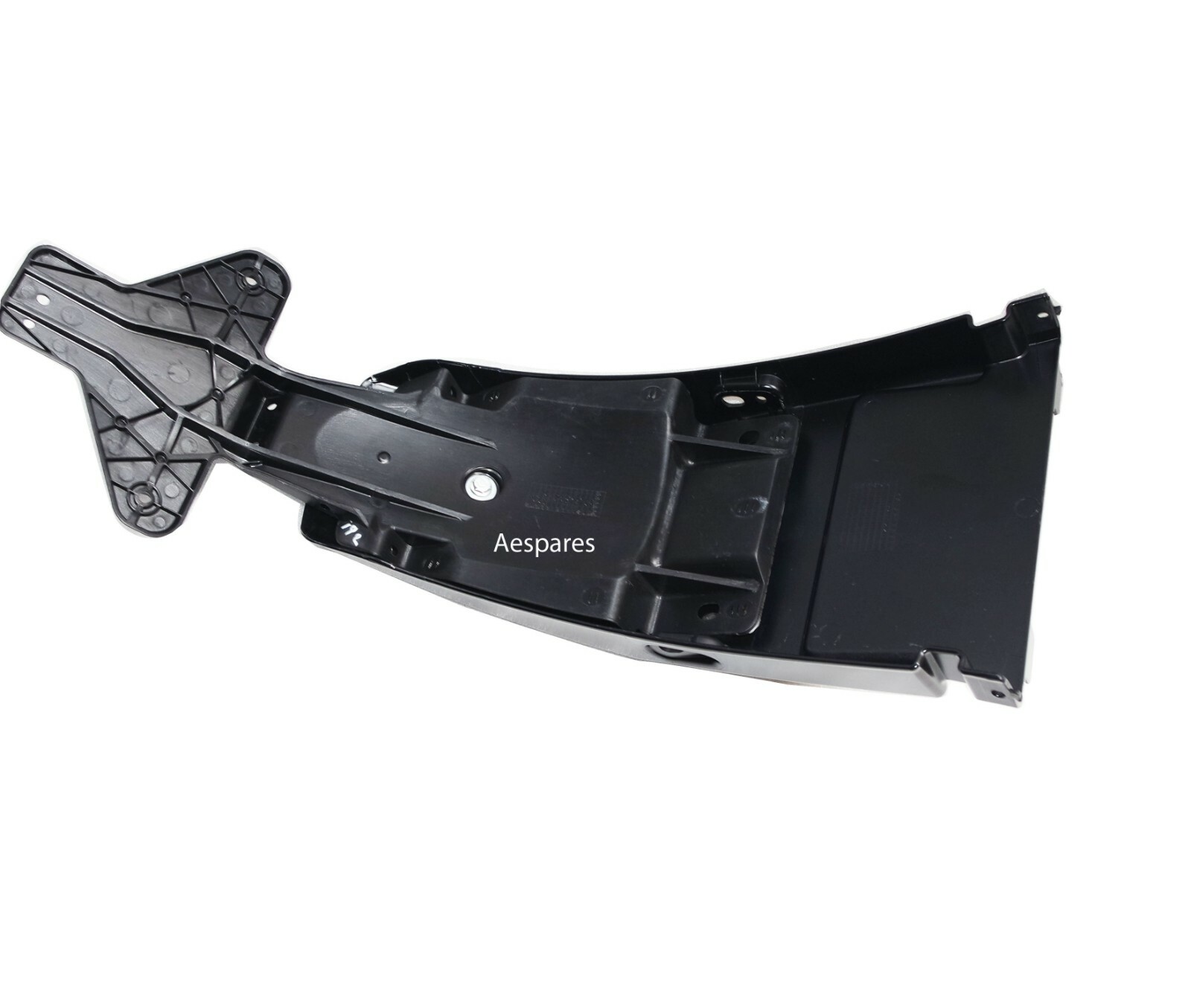 Fits Royal Enfield Himalayan Rear Mudguard Kit With Sticker Black 888631 
