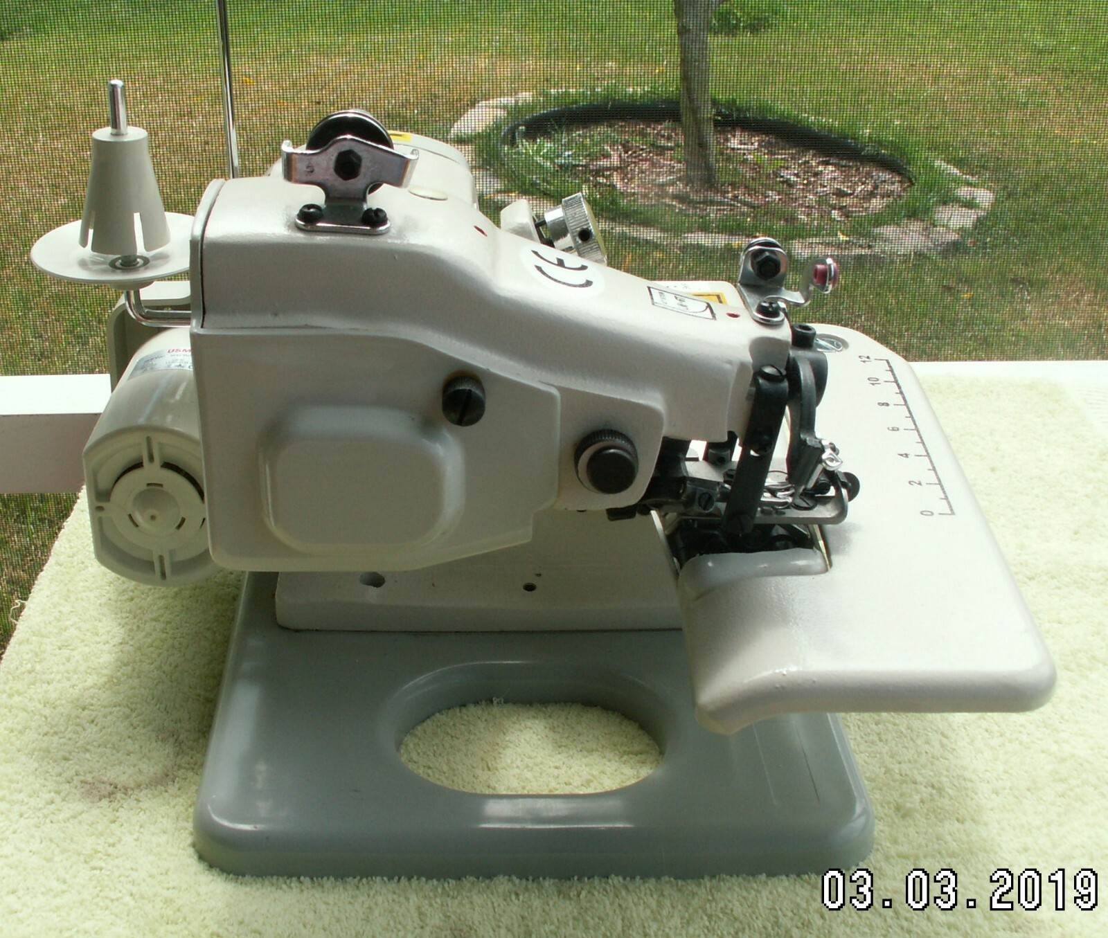 TACSEW BLST-2 PORTABLE INDUSTRIAL BLINDSTITCHER W/ACCESSORIES