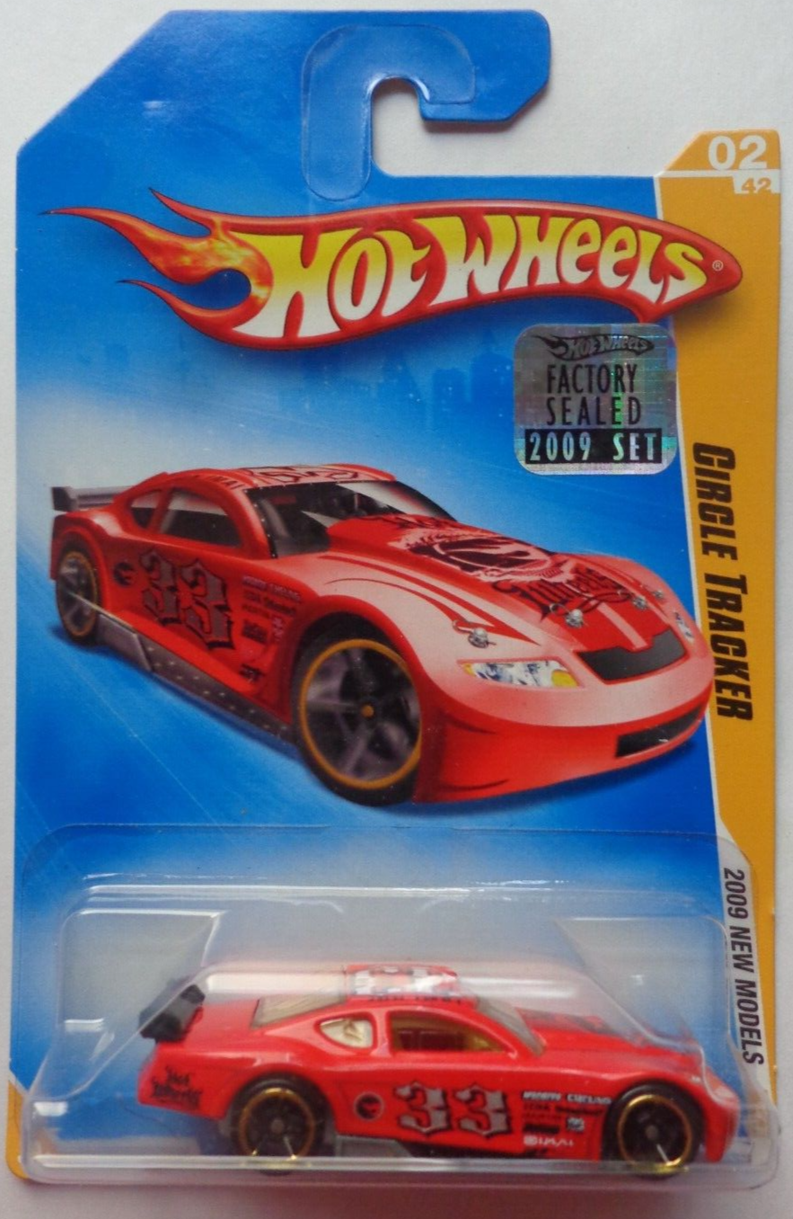 2009 Hot Wheels New Models Circle Tracker 2/42 (Red) (With