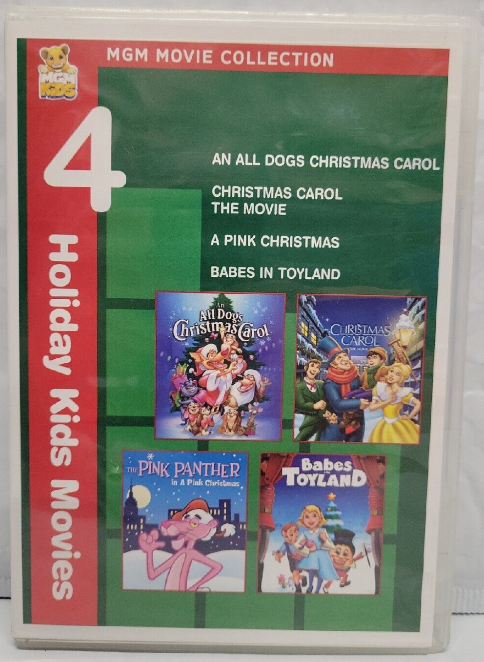 4 MGM Holiday Kids Movies Christmas Movies (DVD 2-Disc Set