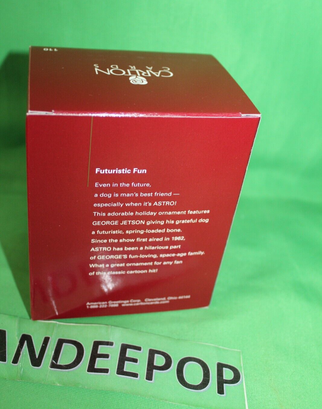 American Greetings Carlton Hanna Barbera 2 The Jetsons Futuristic Fun Ornaments