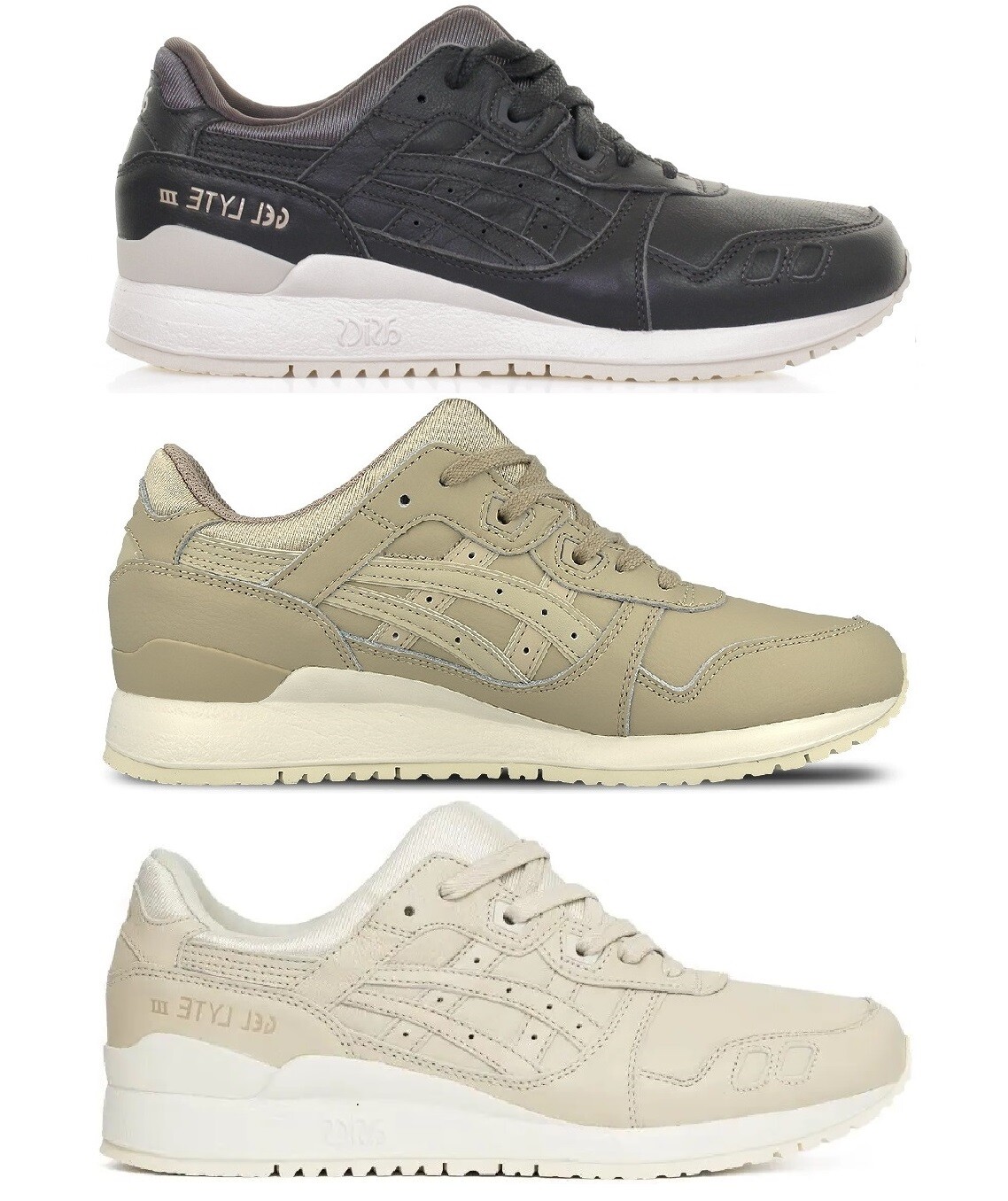 SCARPE SHOES ASICS ONITSUKA TIGER GEL LYTE 3 III V UOMO DONNA H7K3L 100 PELLE eBay