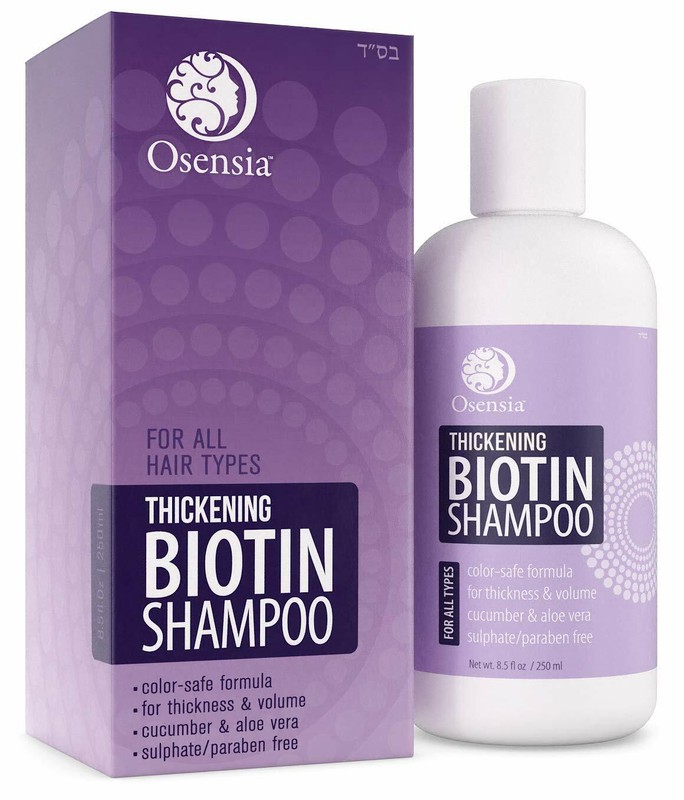 Thickening Biotin Shampoo for Hair Growth - Sulfate and Paraben Free Shampoo...