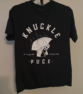 Let The Bad Luck Knuckle Puck Tee Shirt Black Unisex Size S-5XL HB376