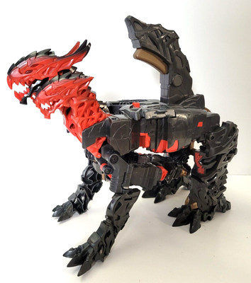 TRANSFORMERS THE LAST NIGHT MEGA DRAGONSTORM 1 STEP TURBO CHANGER