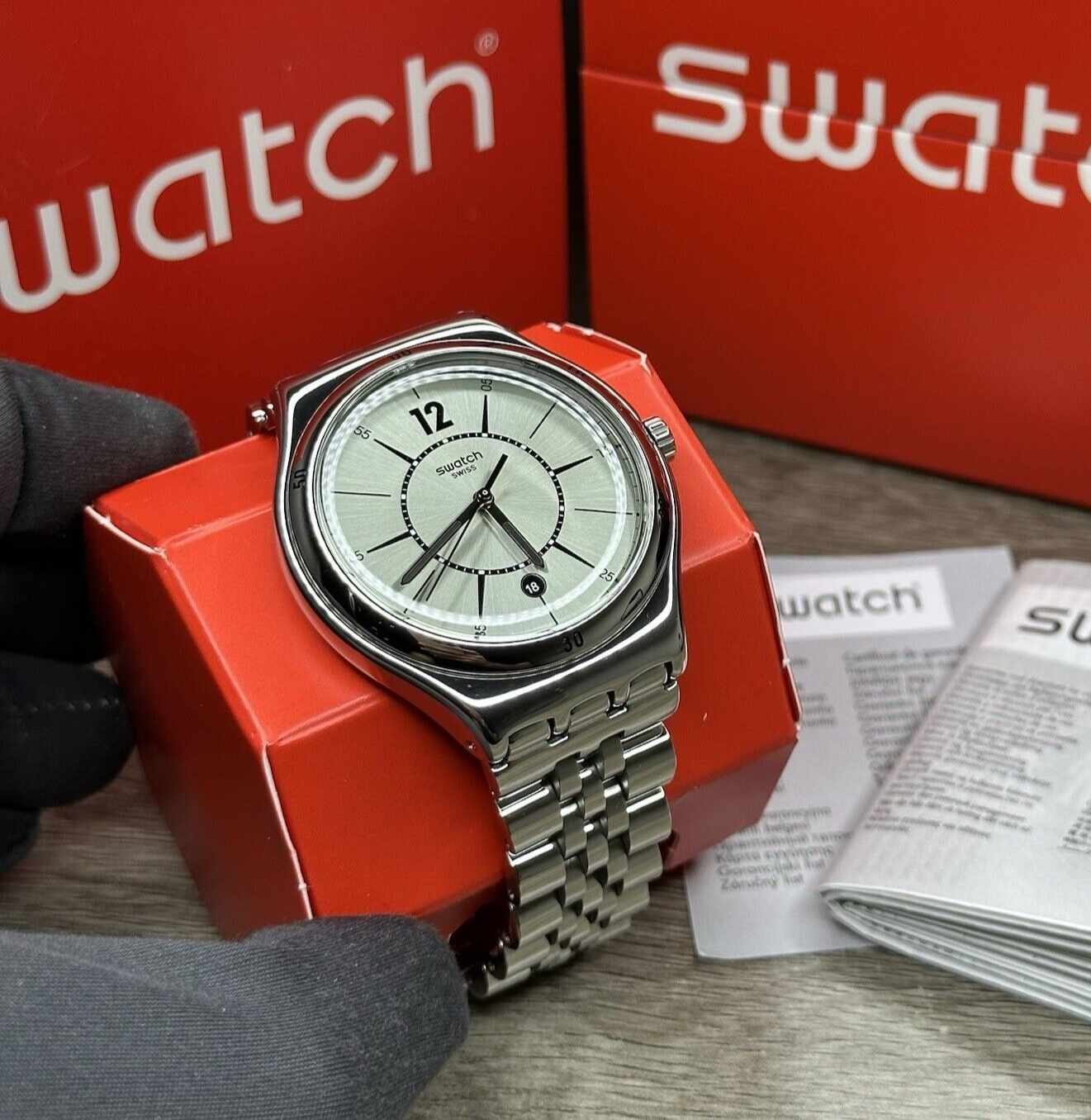 swatch irony 腕時計 YVS507G - DARK BLUE IRONY - Swatch® Japan