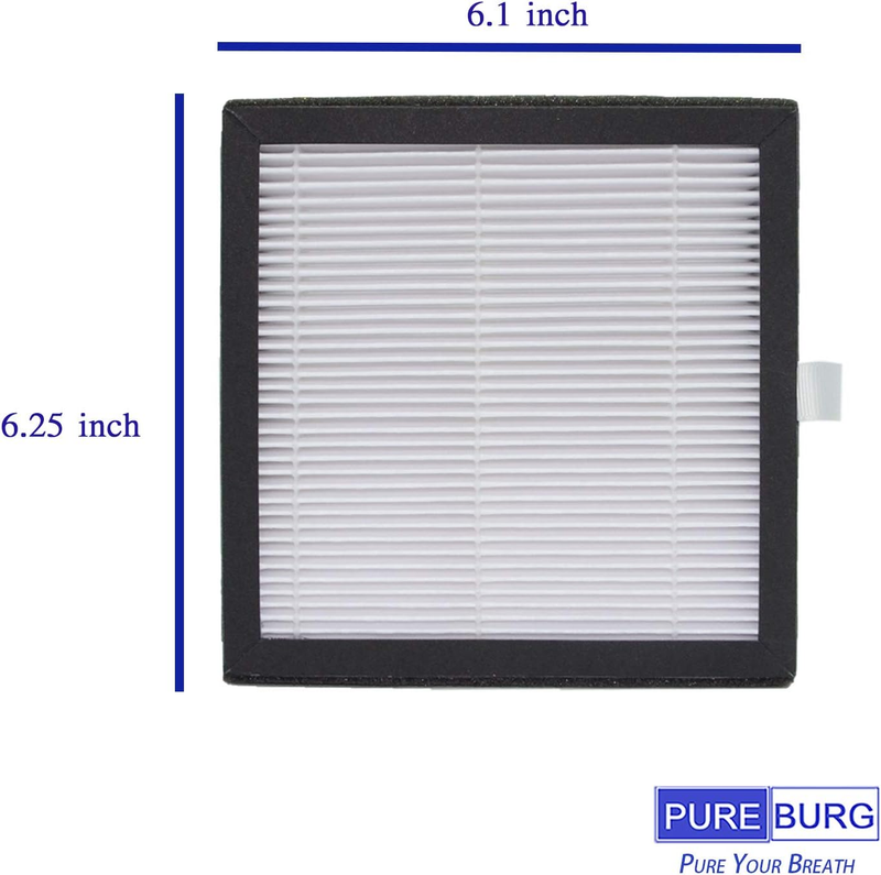 3-Pack Replacement HEPA Filter Set Compatible with Afloia AQ8 Q8 & Honati Hysure
