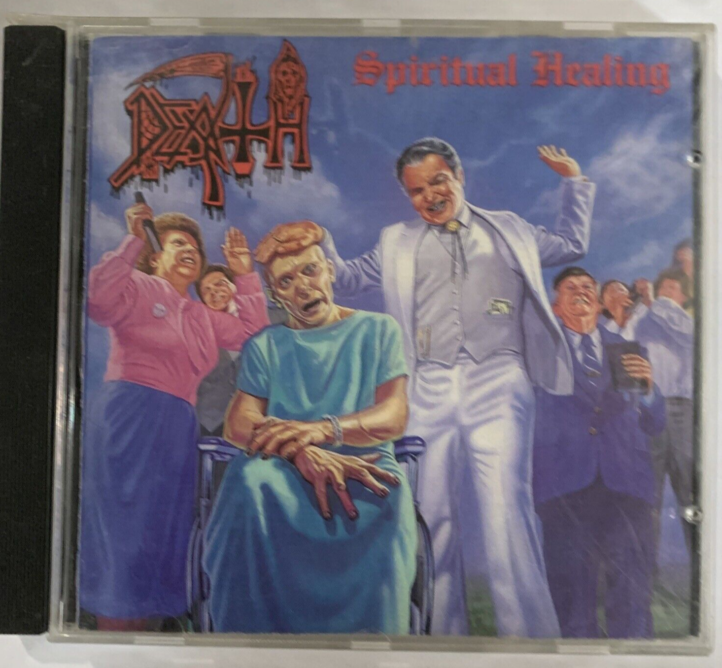 Death - Spiritual Healing CD 1990 Combat Records - 88561