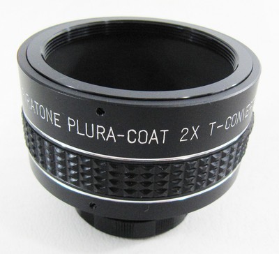 NOS Vintage Spiratone Plura-Coat 2XT Converter