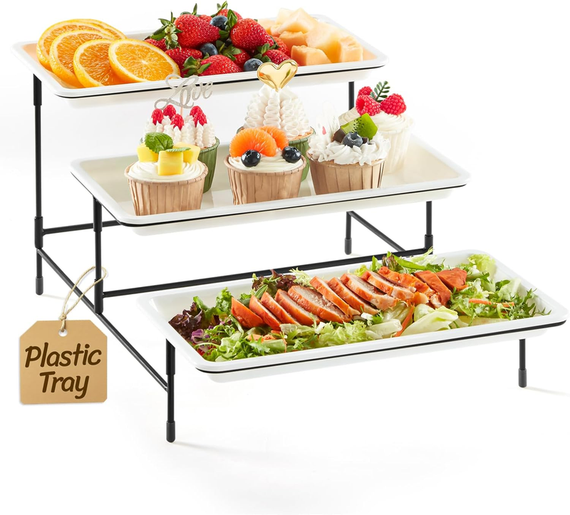 3 Tier Serving Tray, 30 X 17 Cm/12 X 6.5