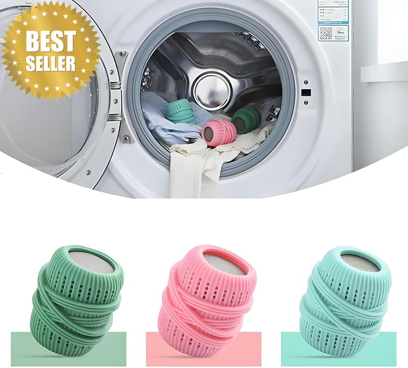 Reusable Washing Machine Lint Remover Balls, Anti-Entanglement Laundry Balls,Hyp