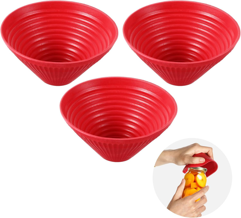 Rubber Jar Opener Grippers Non-Slip Bottle Lid Gripper Pads Weak Hands Kitchen