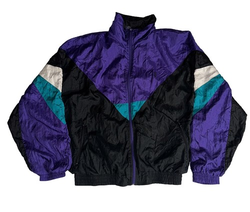 90s BILL BLASS ロングジャケット Vintage Bill Blass Men's Size XL 90's 80's Purple Blue Track