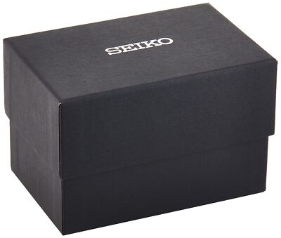 Pre-owned Seiko Men's Analogue Automatic Watch With Stainless Steel Strap Srpd73k1 In Black