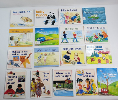 Lot of 17 Rigby PM Plus Levels 5-6 Readers Early Learning Homeschool