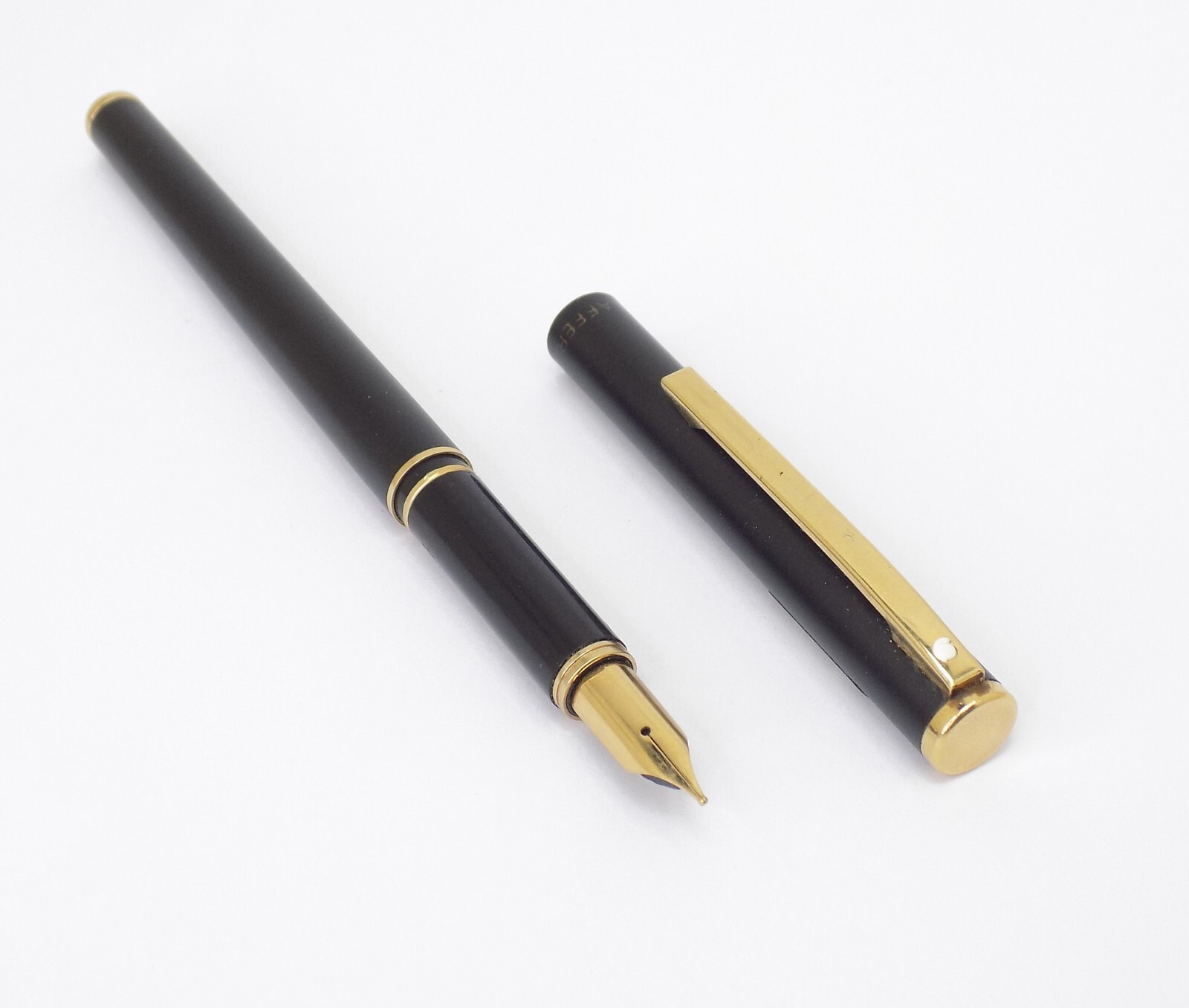 ストライダープロ10周年記念モデル　シャンパンゴールド Sheaffer Trz 60 Slim Black Matte & Gold Trim Fountain Pen | eBay