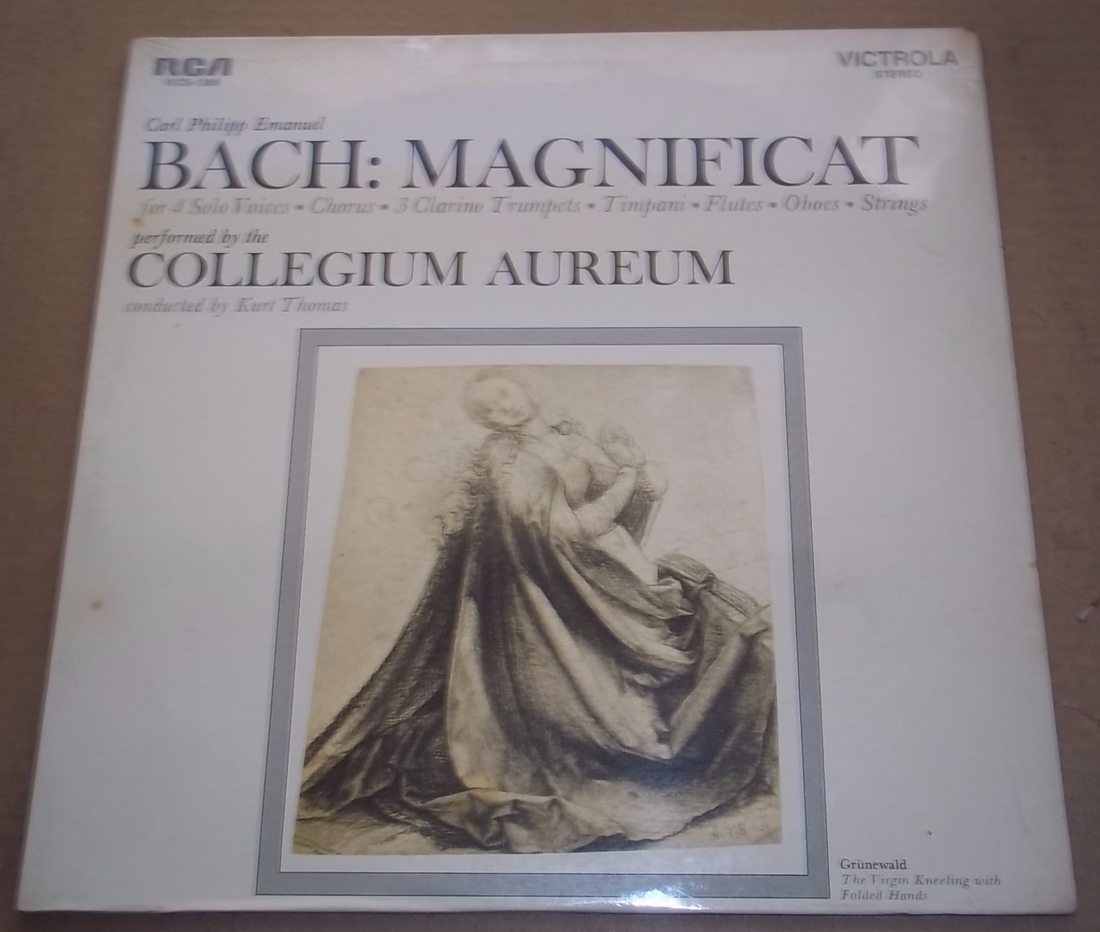 Collegium Aureum/Thomas C.P.E. BACH Magnificat - RCA VICS