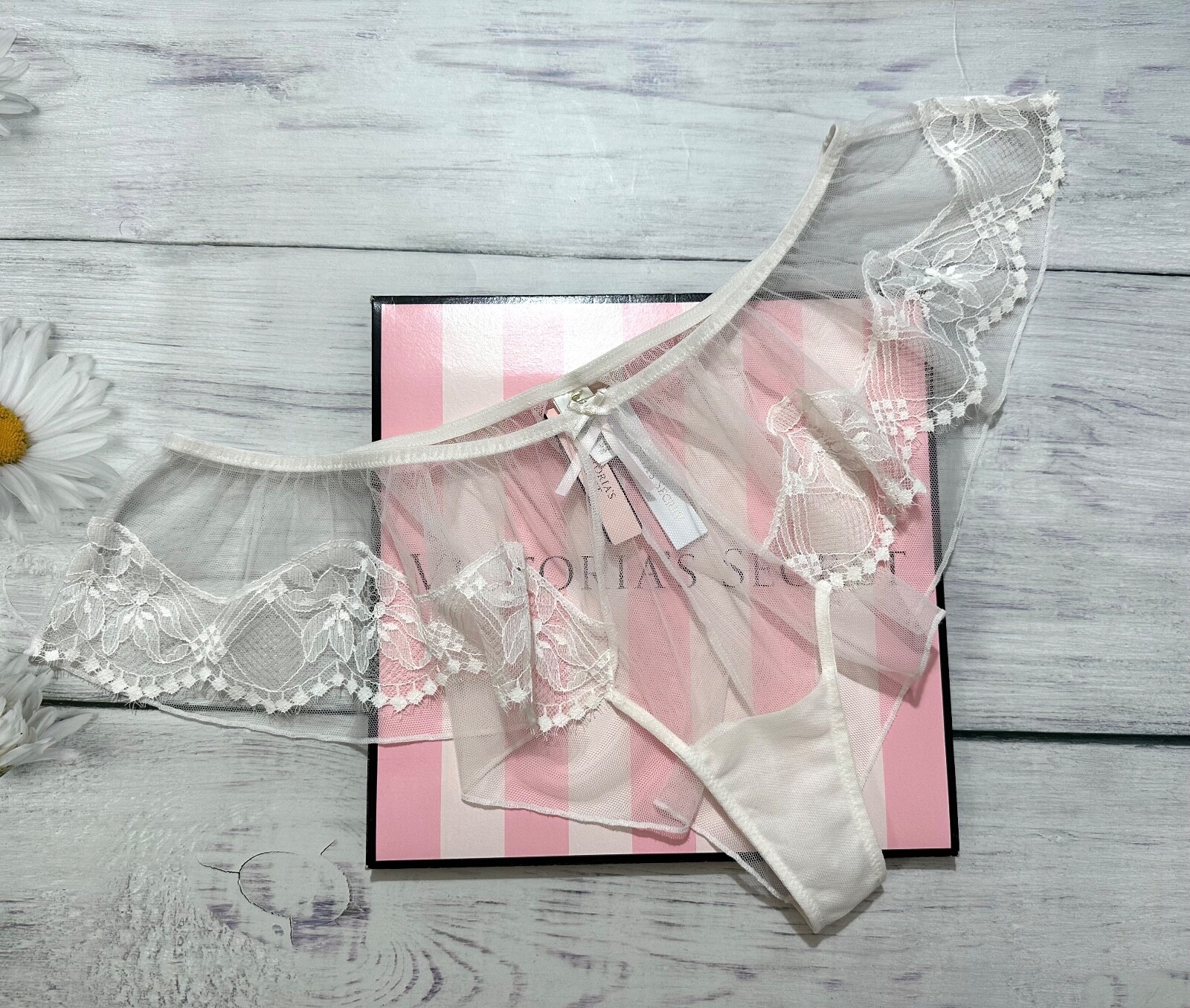 

Victorias Secret BRIDAL ТРУСЫ FLUTTER Белые, Белый