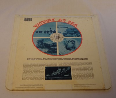 Vintage CED Video Disk Victory at Sea