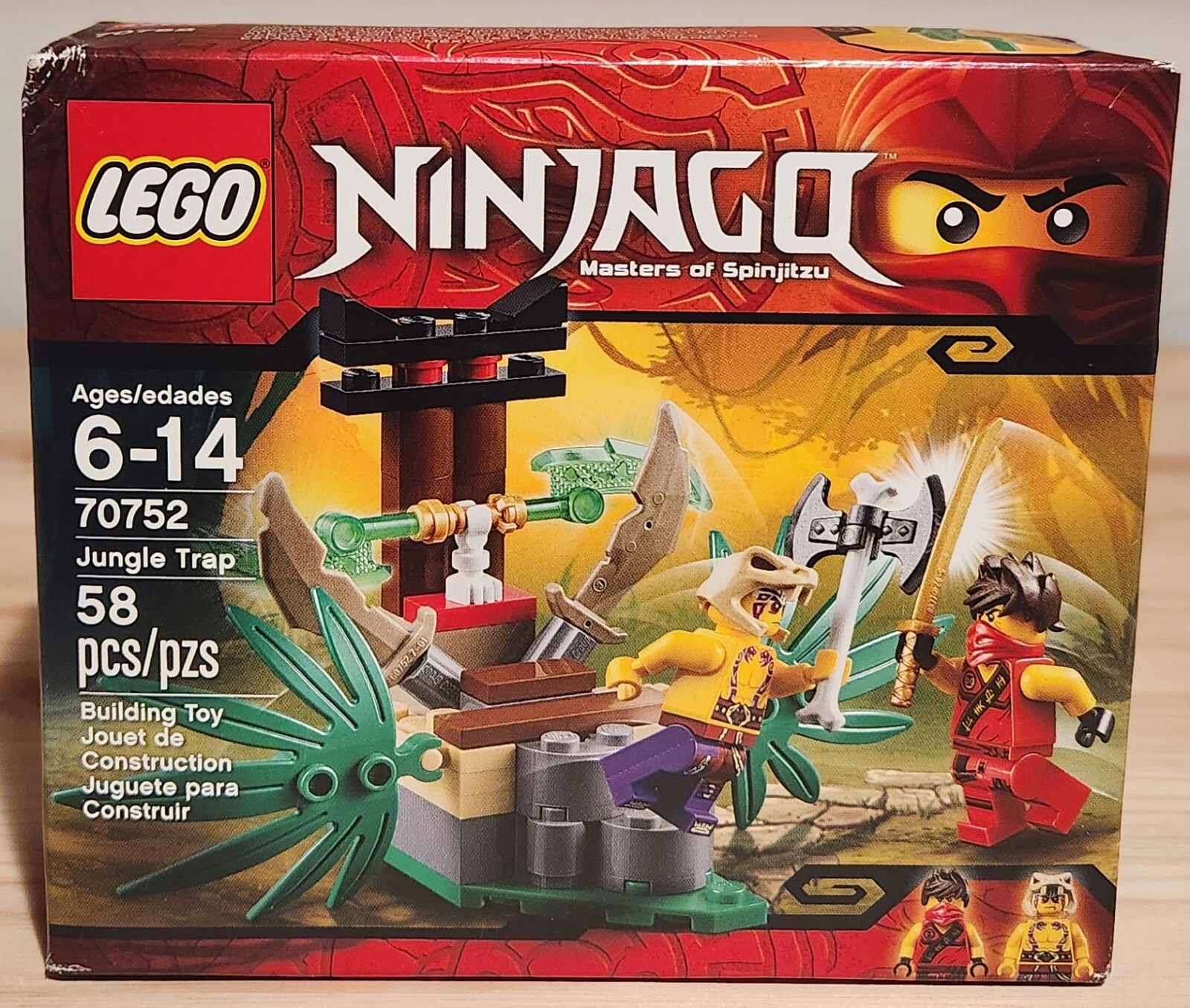 Lego 70752 - Ninjago Jungle Trap Factory Sealed 673419229692