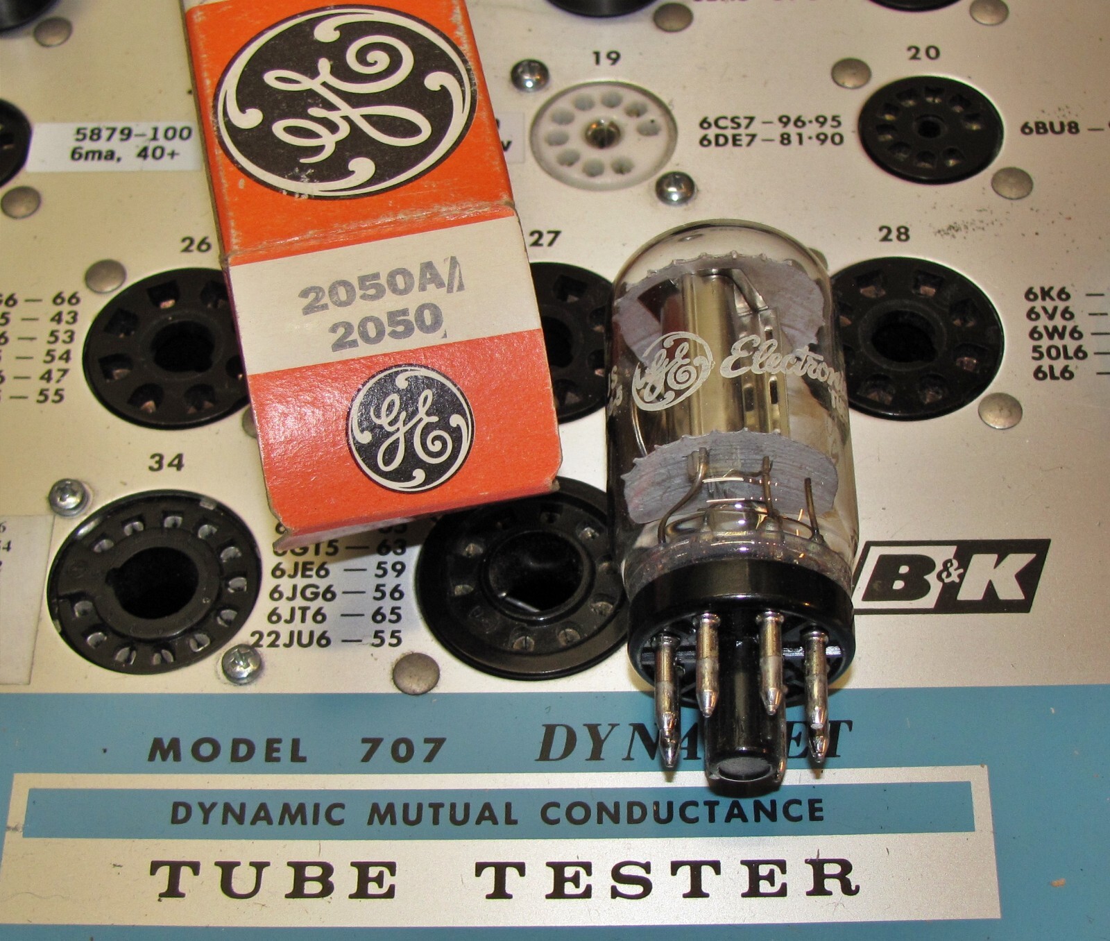GE 2050A NEW jukebox tube (uprated 2050) USA-made for