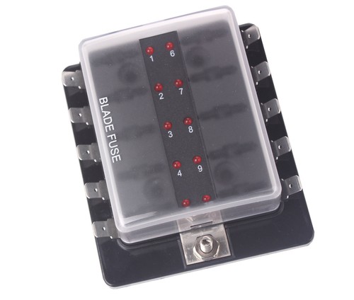 Wirth Co. - 24415-7 - 12AWG LED ATO/ATC FUSE HOLDER -30A Wirth Co. - 24415-7 - 12AWG LED ATO/ATC FUSE HOLDER -30A