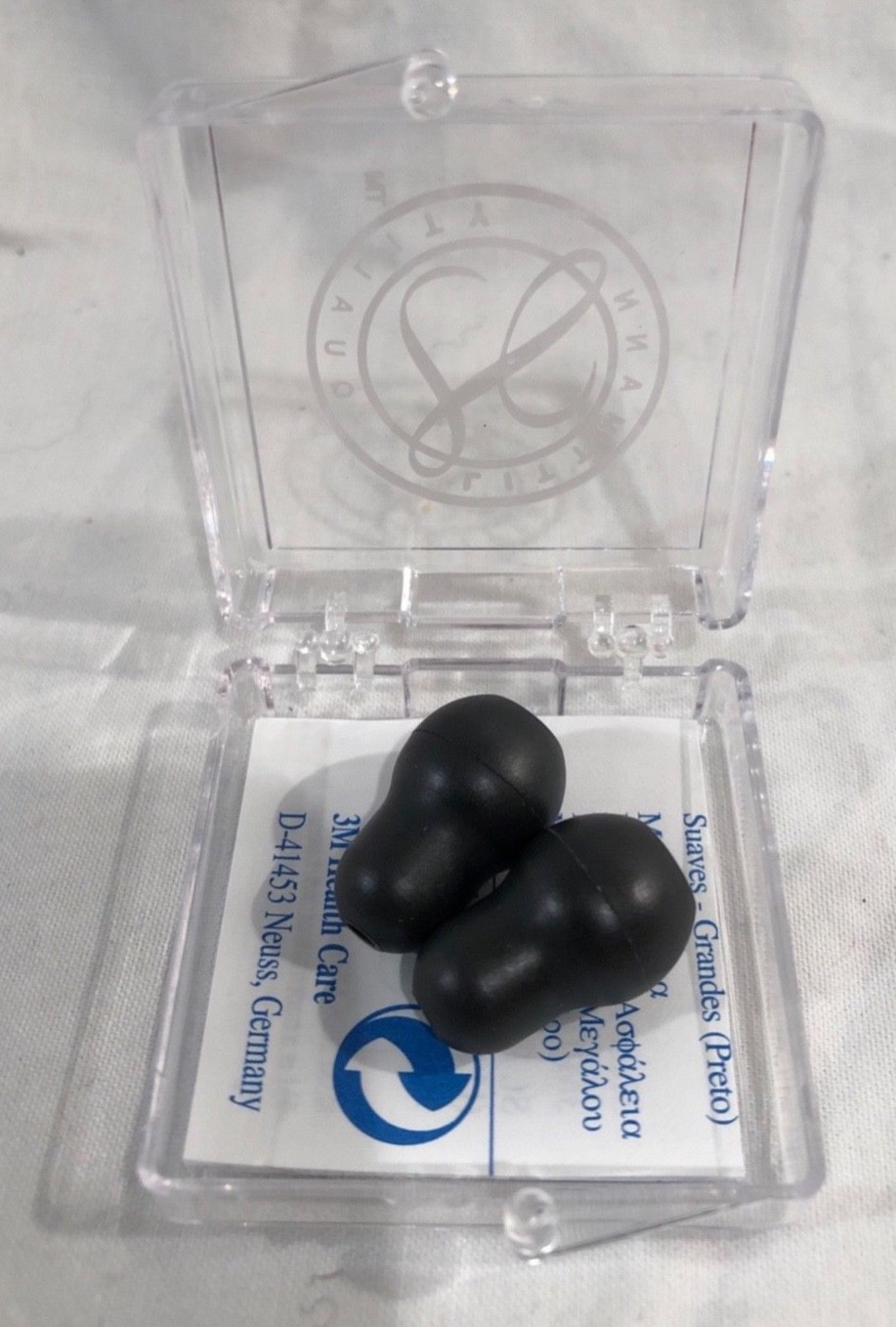 3M™ Littmann Large Snap Tight Soft-Sealing Eartips, Black