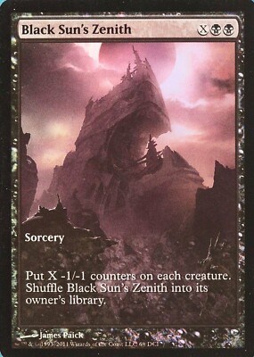 FOIL  Black Sun's Zenith  - GAME DAY PROMO -  englisch  (fine +)  **Full Art**