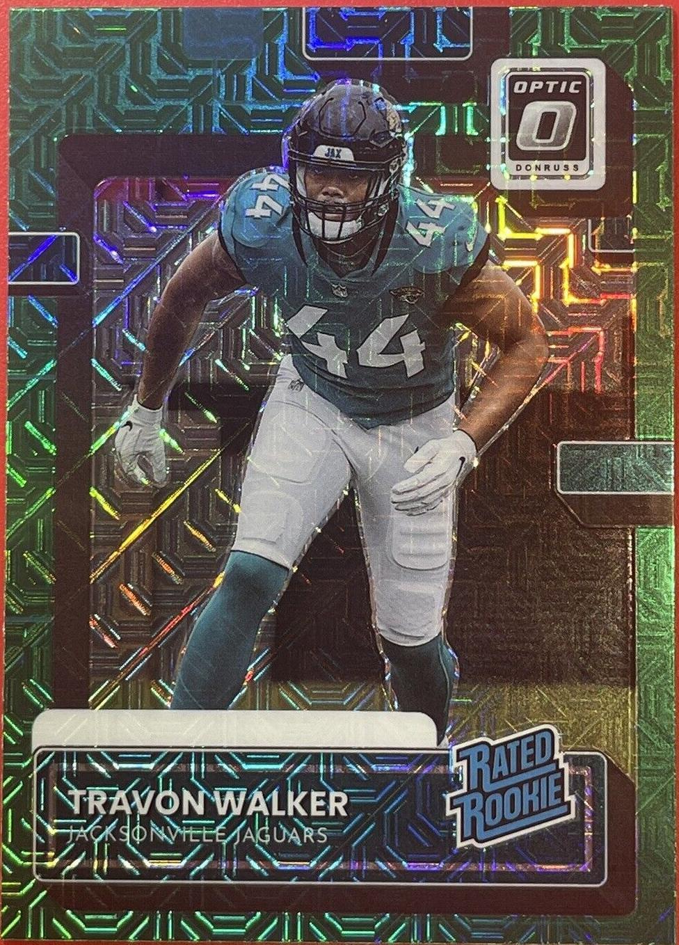 2022 Panini Donruss - Rated Rookie Travon Walker #P-325 Optic Preview ...