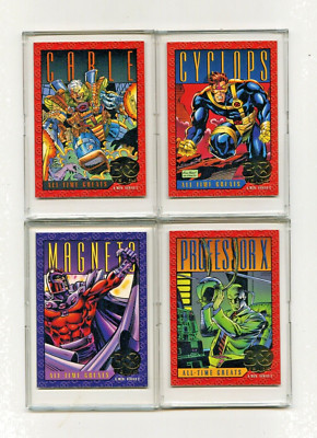 1993 X-Men Series 2 Skybox ''30 Years Gold Foil'' 10 Card Lot (Mint)