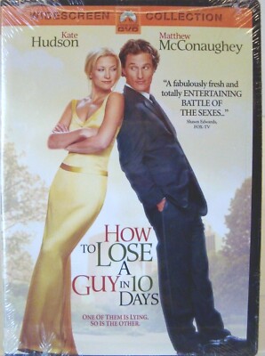 How to Lose a Guy in 10 Days (DVD, 2003, Wide Screen Frame) NEW-G50